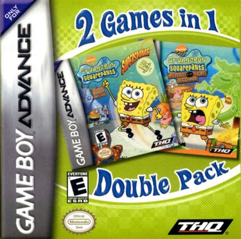 Fiche Du Jeu Games In Double Pack Spongebob Squarepants