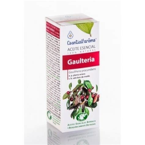 Gaultheria Aceite Esencial Ml Esential Aroms Met Dica