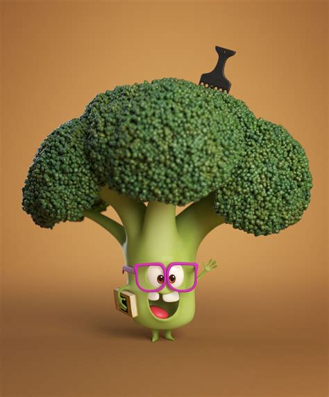 Broc The Broccoli Nicolas Morlet On Artstation At