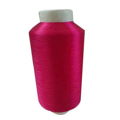 Dyed Polyester Yarn For Knitting And Weaving And Stitching Purpose At