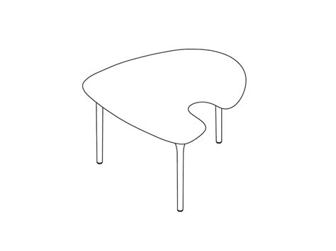 Cyclade Tablemid 3d Product Models Herman Miller