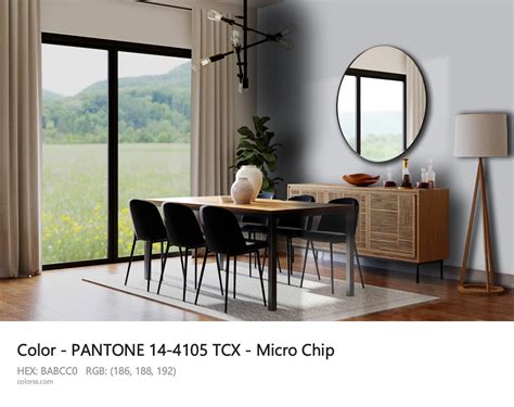 About PANTONE 14 4105 TCX Micro Chip Color Color Codes Similar