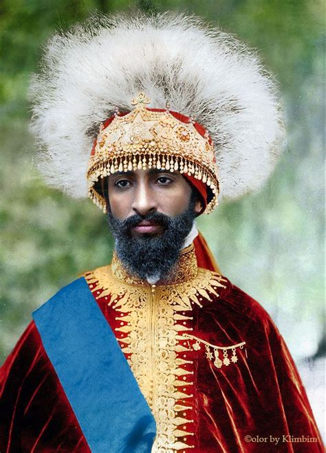 Haile Selassie of Ethiopia Хайле Селассие African royalty Black