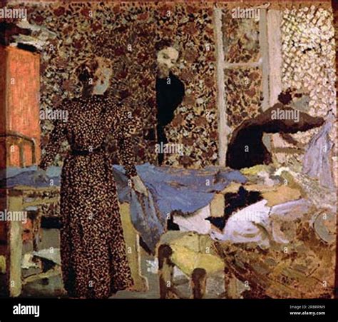 Interior Of The Work Table 1893 By Edouard Vuillard Stock Photo Alamy