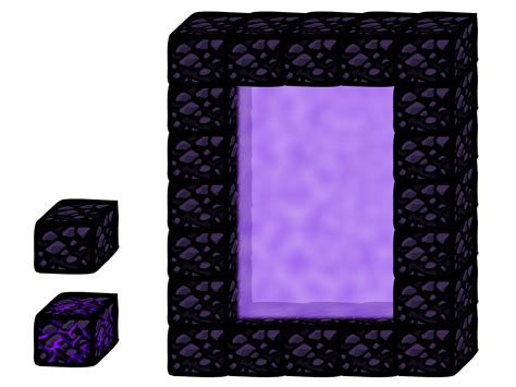 Walfasprop Vanilla Obsidian Blocks Portal By Psykotmk On Deviantart