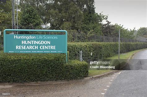 A Sign For Huntingdon Life Sciences Stands Outside The Facility In News Photo Getty Images