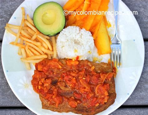 Sobrebarriga En Salsa Criolla Flank Steak With Colombian Creole Sauce