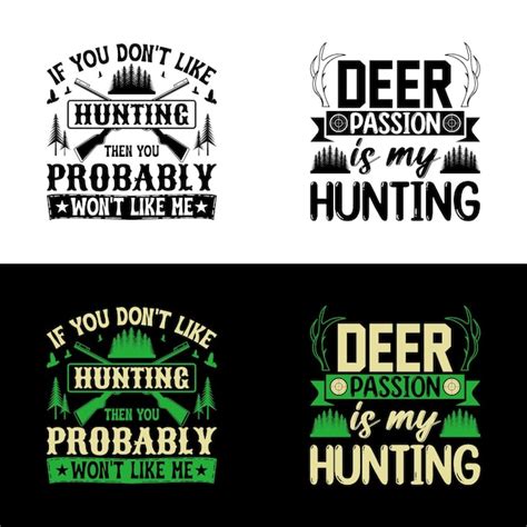 Premium Vector Hunting Vector Graphic Tshirt Design