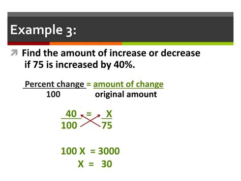 PPT - Chapter 10: Lesson 5: Percent Change: Percent Increase / Percent Decrease PowerPoint ...