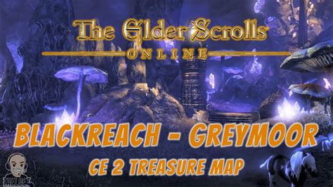 ESO Blackreach Greymoor Caverns CE 2 Treasure Map Location YouTube