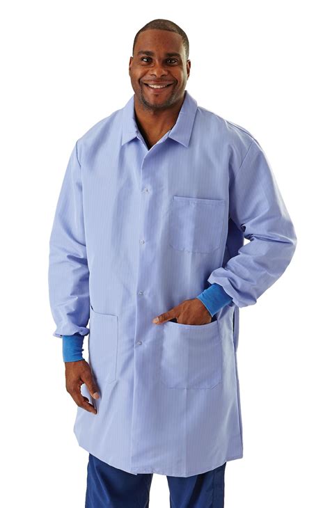 Men S Style Premium Lab Coats Sa6400 Bc Textile Innovations Uniform Lab Coat Buy Blue