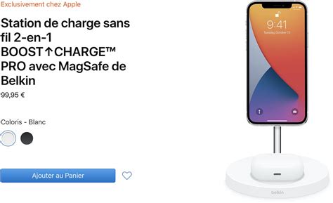 Consomac Le Chargeur MagSafe 2 En 1 De Belkin Est Disponible