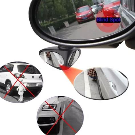 2 In 1 Universal Car Blind Spot 360 Degree Rotation Adjustable