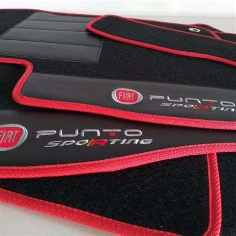 Jogo De Tapetes Fiat Punto Sporting Personalizados Elo7