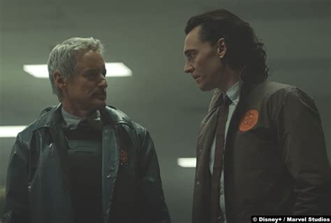 Loki S01e02 Owen Wilson And Tom Hiddleston As Loki And Mobius Cult