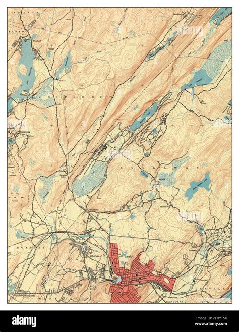 Dover, New Jersey, map 1947, 1:24000, United States of America by ...