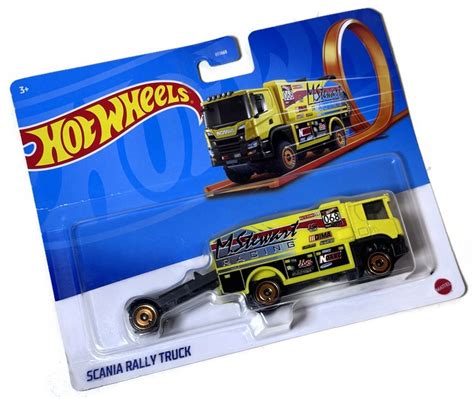 Hot Wheels Ciężarówka Scania Rally Truck Mattel BFM60 15015293135