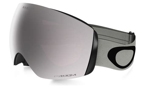 Oakley Prizm Flight Deck Snow Goggle Light Gray Black Iridium Oo7050