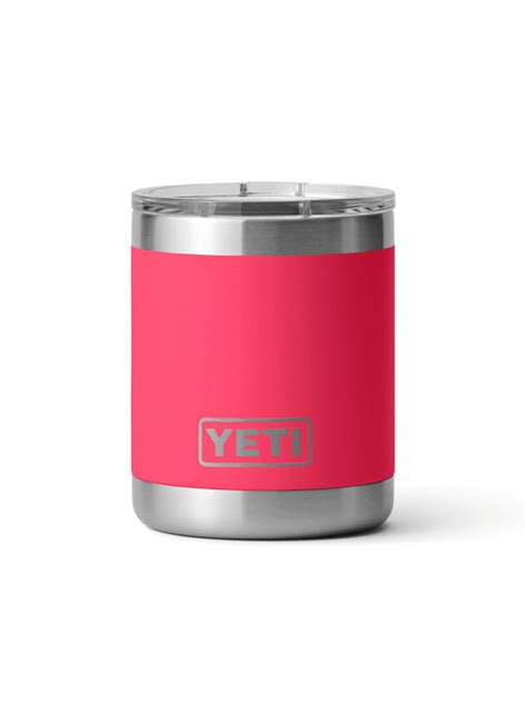 Yeti Bimini Pink Rambler Oz Lowball With Magslider Lid Yeti