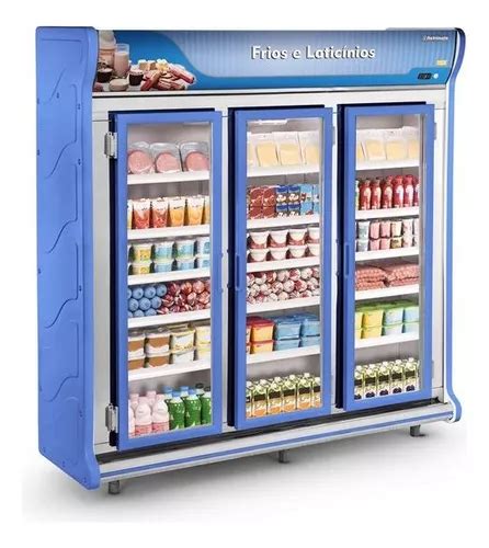 Refrigerador Comercial Vertical Refrimate Asfl L Azul M De