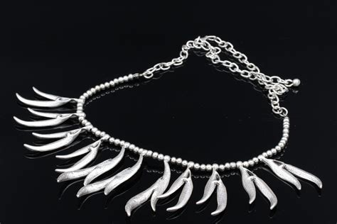 Hand Crafted Silver Plated Turkish Ottoman Necklace Zn10 Nirvana