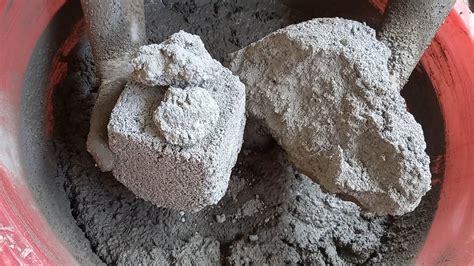 Asmr Dusty Sand Cement Chunks Blocks Crumbling In Water Satisfy Asmr