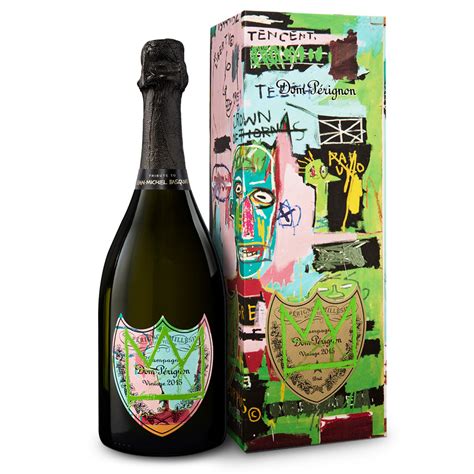 Dom Perignon Brut Jean Michel Basquiat Green Limited Edition Champagne