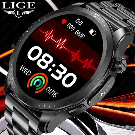 LIGE ECG PPG IP68 Smartwatch