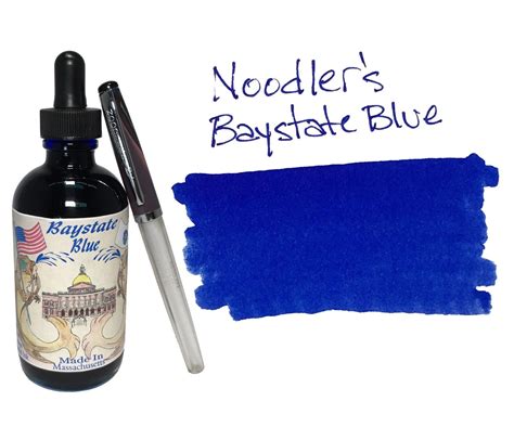 Noodlers Fountain Pen Ink 45oz Bottle 19811 Baystate Blue W