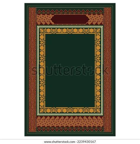 Islamic Book Cover Design Quran Cover Stock Vector (Royalty Free ...