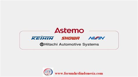 Lowongan Kerja Pt Hitachi Astemo Bekasi Powertrain Systems Terbaru