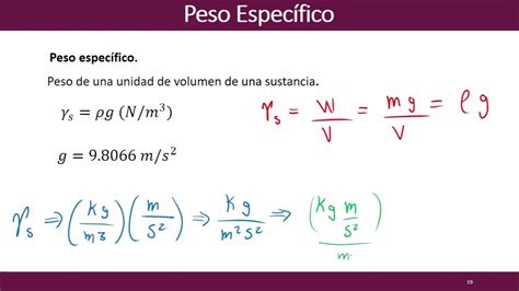 Densidad Y Gravedad Específica De Fluidos Youtube