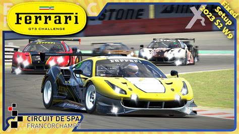 Ferrari Gt Fixed Spa Iracing Youtube