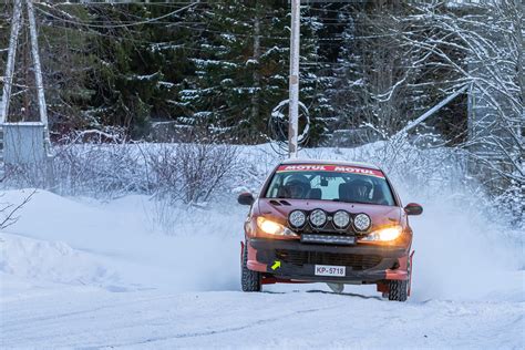 Jani Viher Vehmas ja Markus Mäkitalo Rally Trophy sarjan