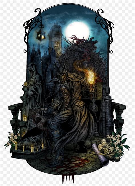 Bloodborne: The Old Hunters Fan Art Concept Art DeviantArt, PNG ...