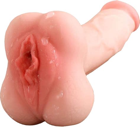 DDEFBH 2 In 1 Masturbationsdildo Set Dildo Mit Vagina Weiche Silikon