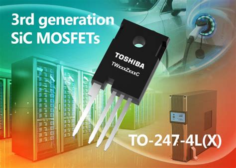 Toshiba Introduce MOSFET Al Carburo Di Silicio SiC Di Terza