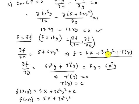 Solved Consider The Vector Field F And The Curve C Below Fx Y 5