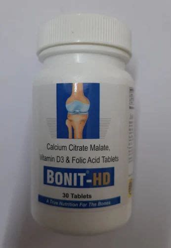 Calcium Citrate Malate Vitamin D3 Folic Acid Tablets At Rs 68 Box