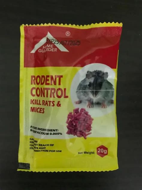 Rodent Control Rats And Mice Killer Ubat Racun Tikus Lazada