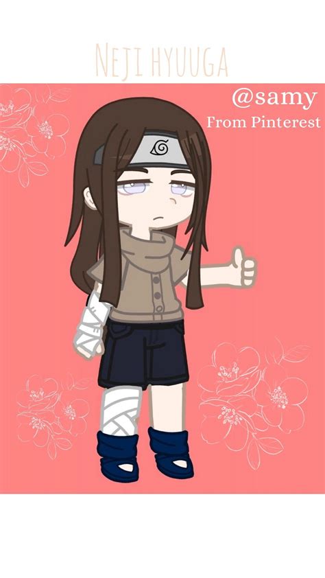 Neji Gacha Club Anime Naruto Naruto Naruto Personagens