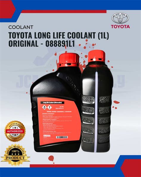 Toyota Long Life Coolant 1liter Original 088891l