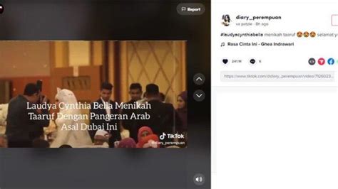 Beredar Isu Laudya Cynthia Bella Menikah Dengan Pangeran Dubai