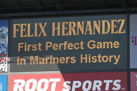 Félix Week: Felix Hernandez, Perfect Game Make Acquaintances - Lookout ...