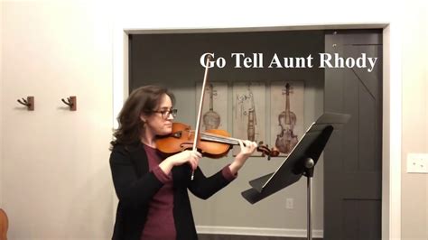 Go Tell Aunt Rhody Suzuki Violin Volume 1 Youtube