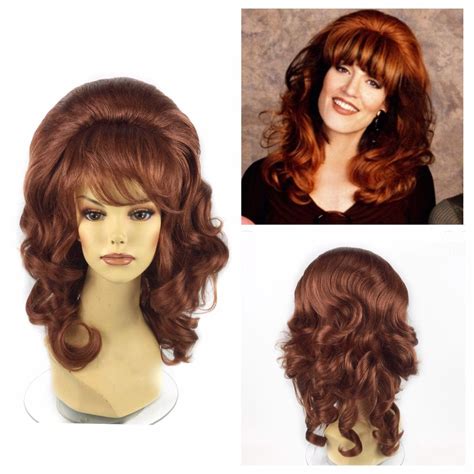 Housewife Character Premium Quality Theatrical Costume Beehive Wig By