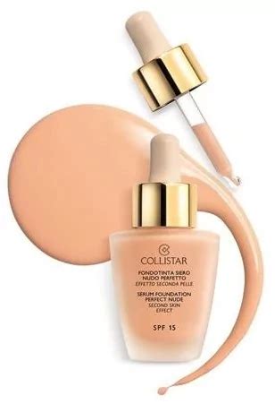 Collistar Serum Foundation Perfect Nude Spf Second Skin Effect