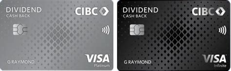 Cibc Dividend Visa Platinuminfinite 信用卡简介