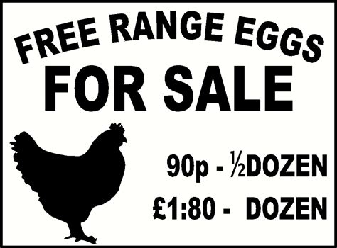 Eggs For Sale Sign Digital Image Lounge