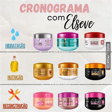 Arielly Santos On Instagram Cronograma Elseve Cronograma